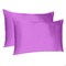 Homeroots 20 x 30 in. Purple Merlot Dreamy Silky Satin Queen Size Pillowcases 387912 - alternate 7